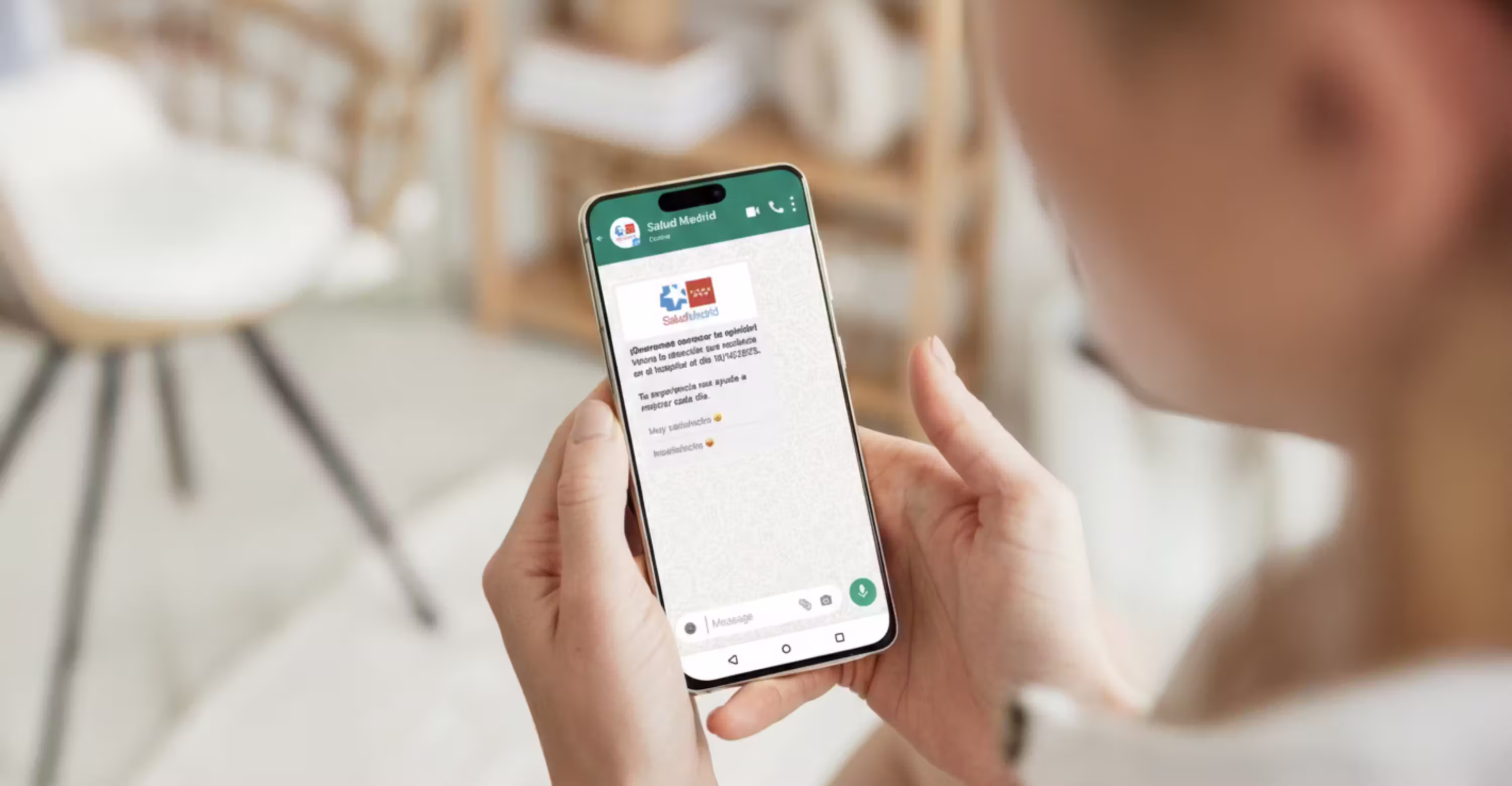 Enquête de satisfaction par WhatsApp