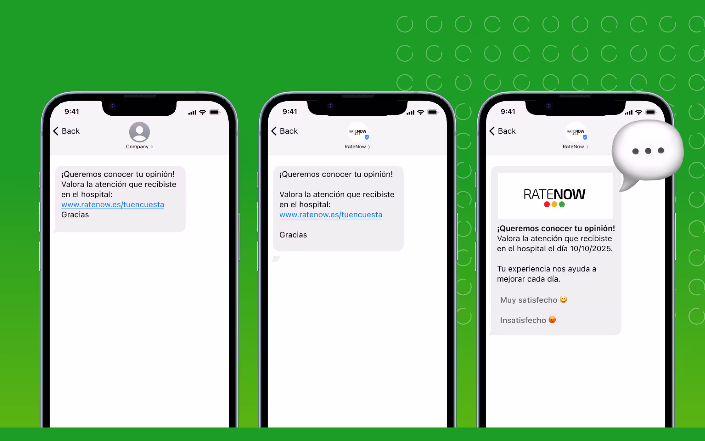 Enquêtes SMS et RCS avec RateNow