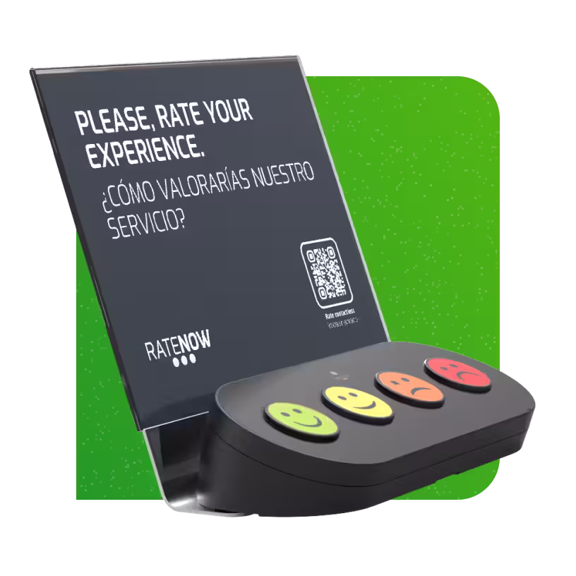 Bornes de Satisfaction à Boutons