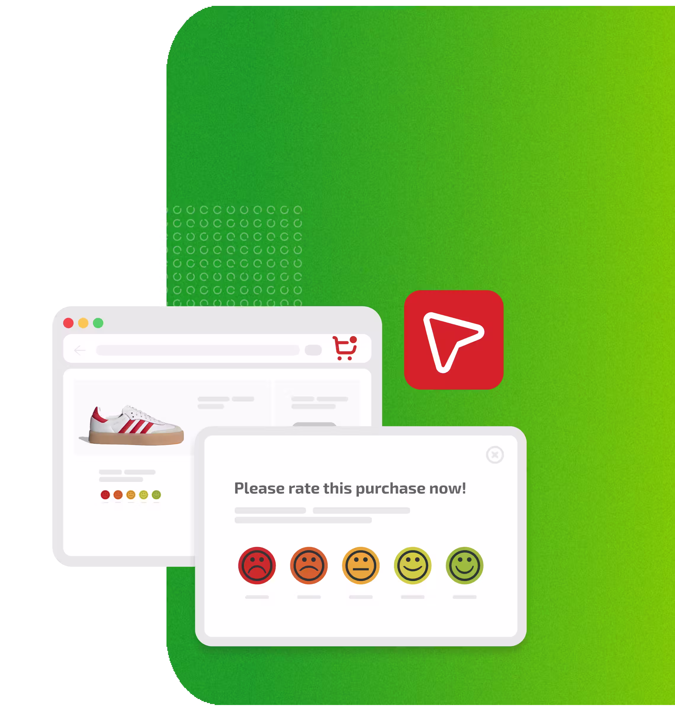 Enquêtes intégrées à votre site web par RateNow